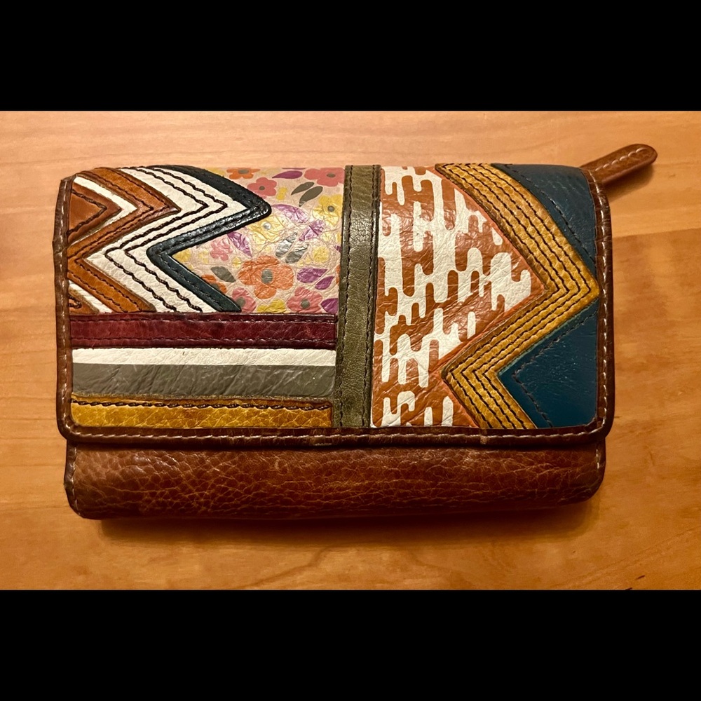 Gorgeous Fossil Wallet! Rare!!